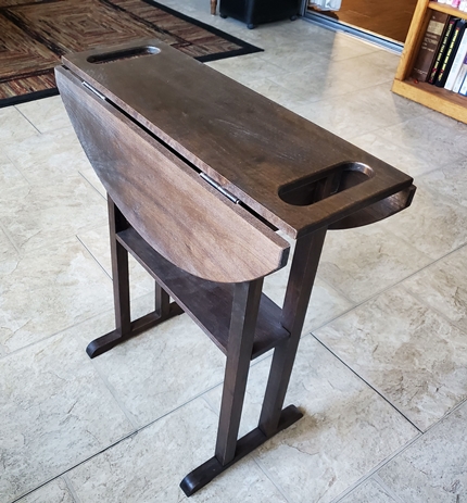 Table with Leaves Lowered