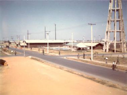 View from End of Barracks