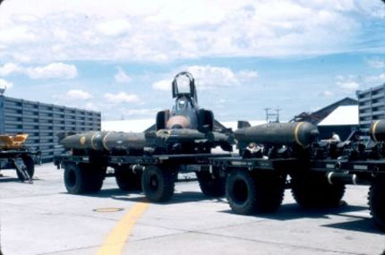 Arming F-4 with Antipersonnel Bombs