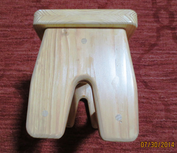 End View of Stool
