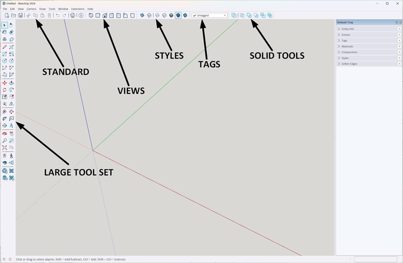 Toolbar Locations