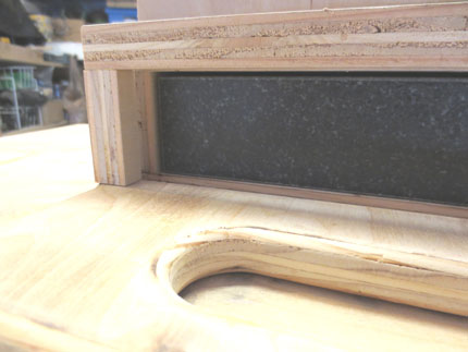 Close-up of Surface Plate All the Way in the Box
