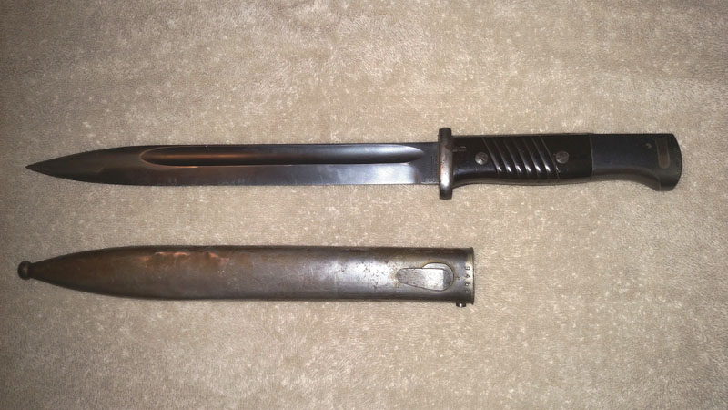 German Bayonet with Scabbard